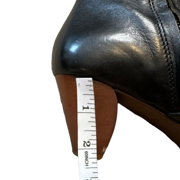 Frye Black Tall Leather Lisa Boots Size 6 - Picture 16 of 16